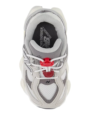 New Balance 9060 Sneaker bambino grigio immagine 4