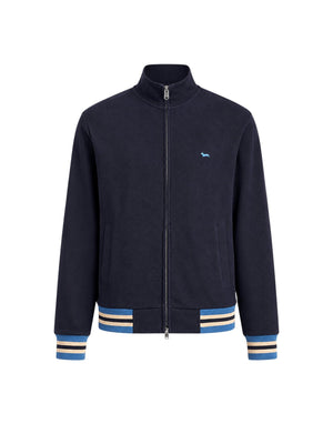 Harmont & Blaine Felpa full zip Felpa con zip uomo blu
