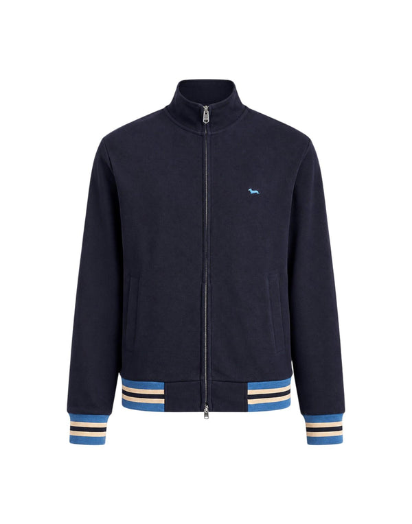 Harmont & Blaine Felpa full zip Felpa con zip uomo blu