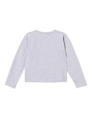 252GJ2321 11834 T-Shirt con Stampa e Strass 252GJ2321 11834 Twinset 