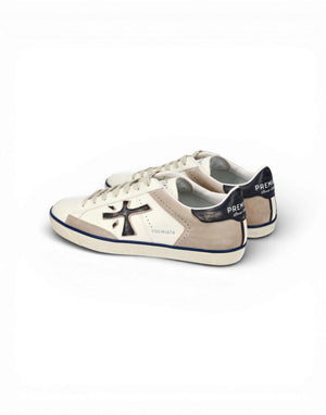 Premiata Steven 7285 Sneaker uomo bianco immagine 5