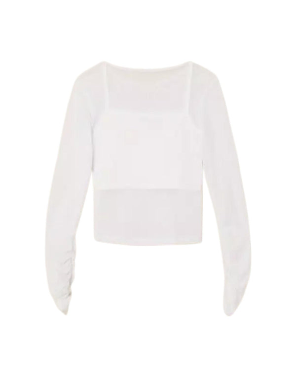 Twinset 261GJ2183 T-shirt e Top bianco immagine 2