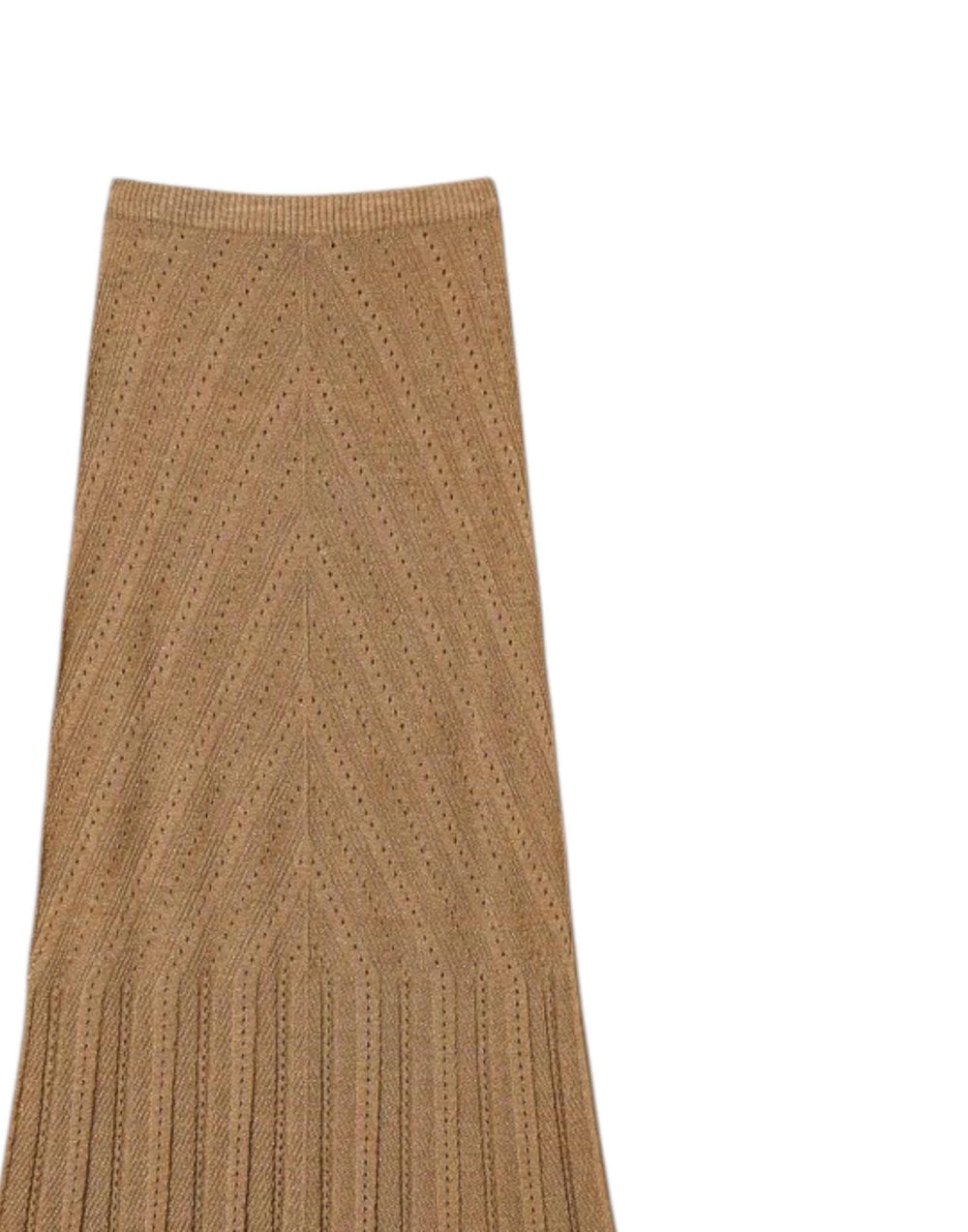 261TT3211 12454 Gonna Lunga Maglia Lino Lurex 261TT3211 12454 Twinset 