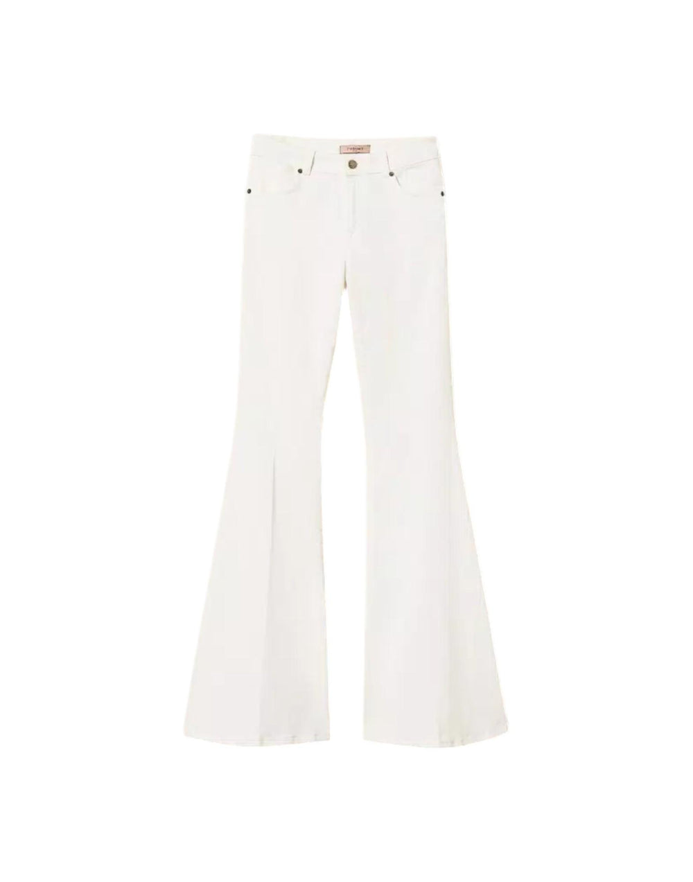 261TP2680 00381 Pantaloni Flare Bull Cotone 261TP2680 00381 Twinset 