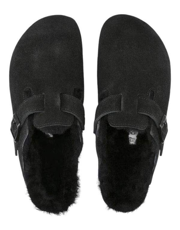 259883 BLACK Boston Shearling 259883 BLACK Birkenstock 