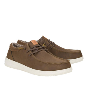 Hey Dude Paul Classic Scarpe Stringate uomo marrone immagine 2