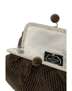2615511105650 053 Pasticcino Bag Medium effetto rafia 2615511105650 053 Weekend Max Mara 