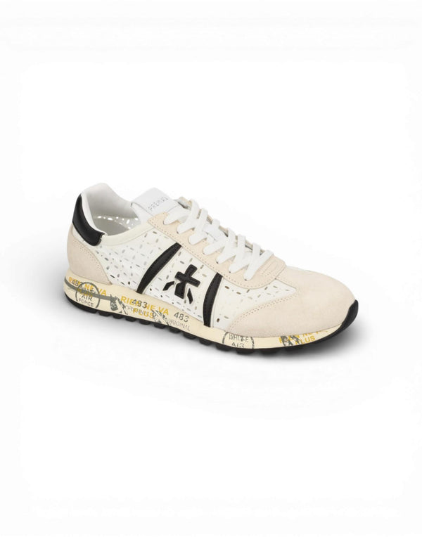 Premiata Lucyd 7413 Sneaker donna bianco immagine 2