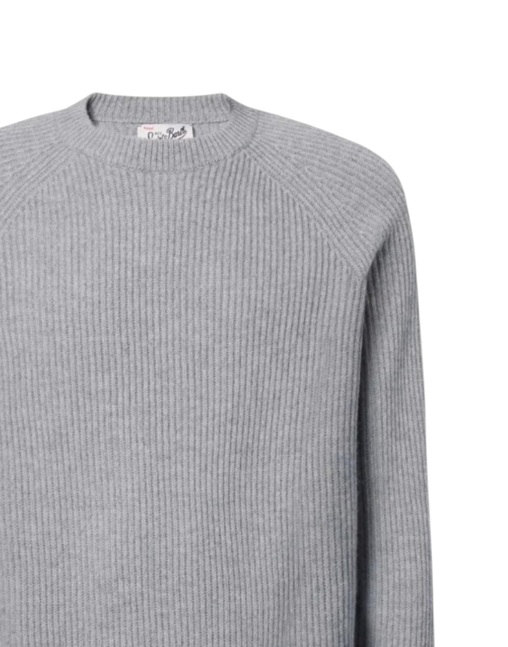 MARE003 15ML Crewneck Ribbed Knit MARE003 15ML MC2 Saint Barth 