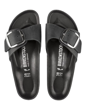 1006523 BLACK Madrid Big Buckle<BR/> 1006523 BLACK Birkenstock 