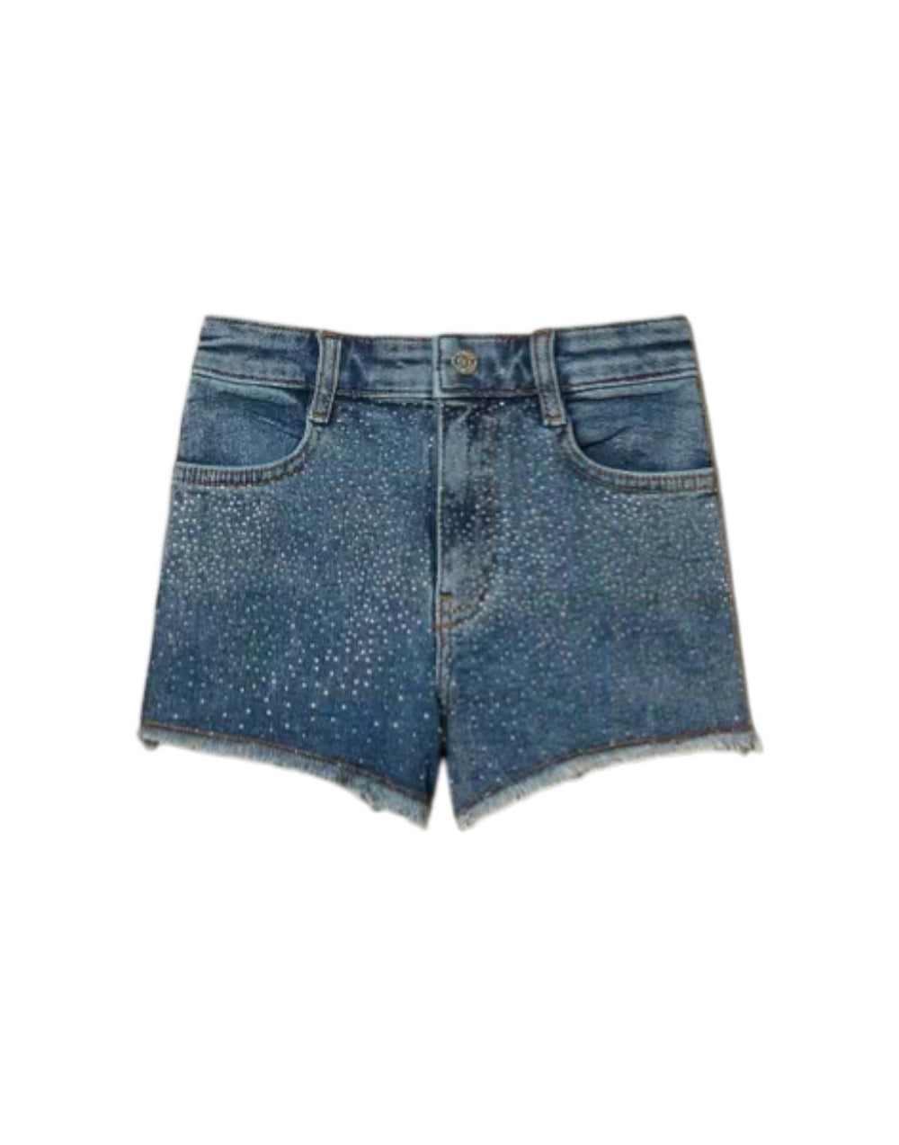 261GJ2121 13321 Shorts in jeans con borchie 261GJ2121 13321 Twinset 