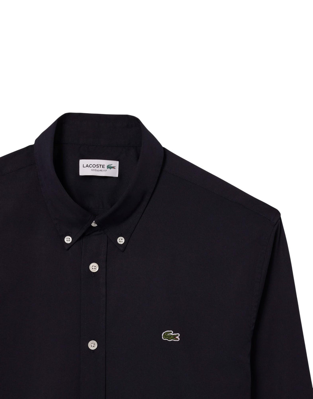 Lacoste Camicia in cotone regular fit Camicia uomo blu