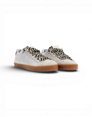 P448 John Zebra White Sneaker donna zeb sab immagine 2