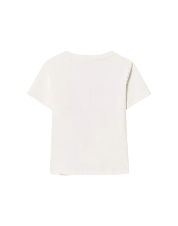 261GJ2251 13378 T-shirt regular con ricamo 261GJ2251 13378 Twinset 