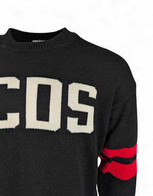 Z0MWQF151K106 999R LOGO REGULAR LS CREWNECK Z0MWQF151K106 999R GCDS 