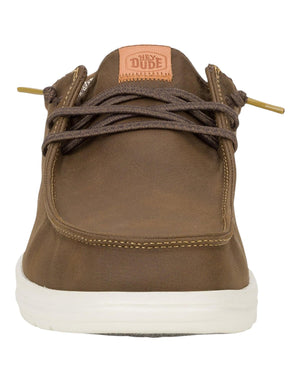 Hey Dude Paul Classic Scarpe Stringate uomo marrone immagine 4