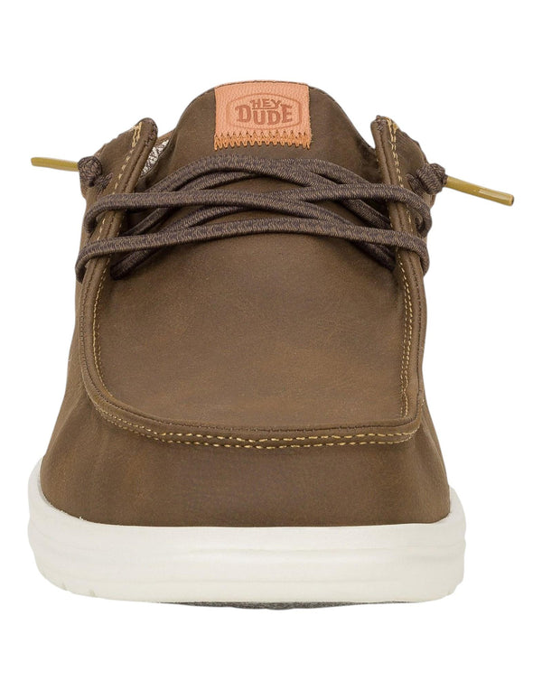 Hey Dude Paul Classic Scarpe Stringate uomo marrone immagine 4