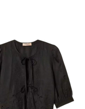 261TT2120 00006 Camicia Lino Sangallo 261TT2120 00006 Twinset 