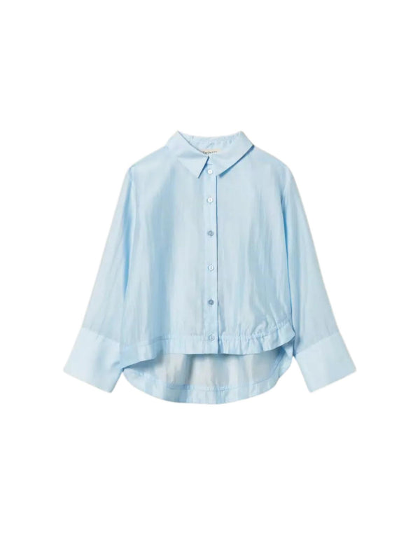 261GJ2111 04614 Camicia over in voile 261GJ2111 04614 Twinset 