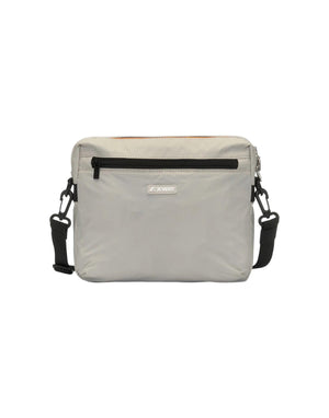 K-Way Moire Borsa uomo beige