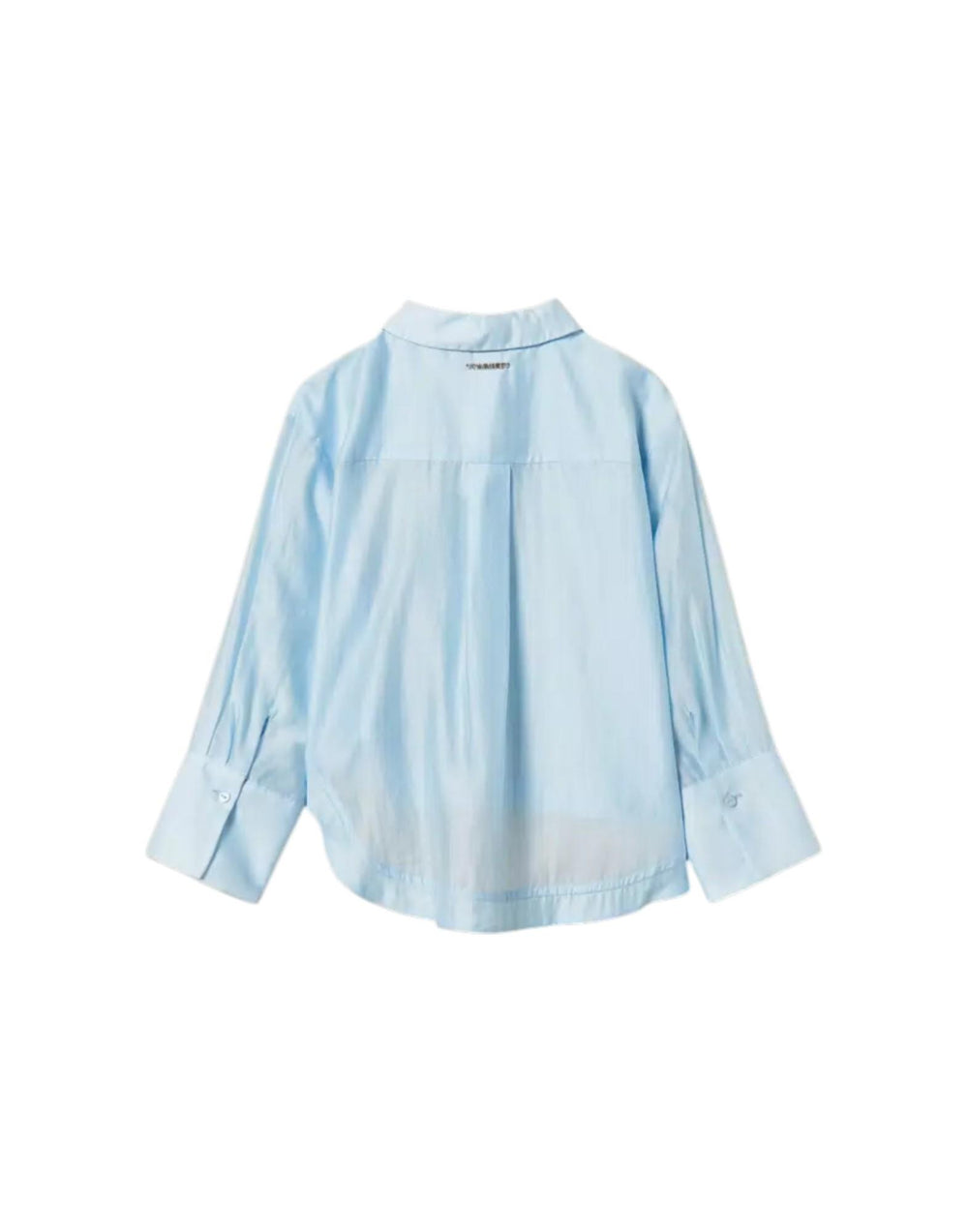 261GJ2111 04614 Camicia over in voile 261GJ2111 04614 Twinset 