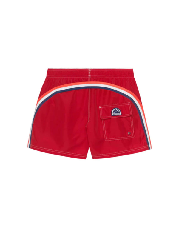 Sundek Costume da bagno Light Poly Costume uomo flame red