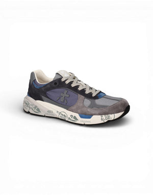 Premiata Mase 25 8021 Sneaker uomo blu+grigio immagine 2