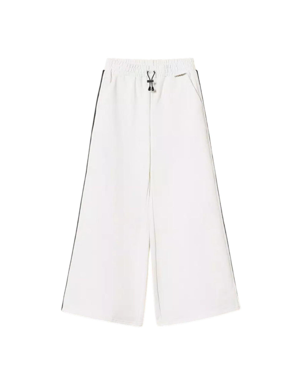 261GJ2231 00526 Pantaloni ampi in felpa con righe 261GJ2231 00526 Twinset 