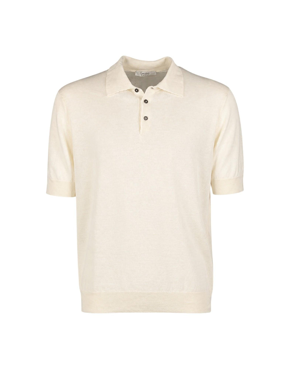 M5425-1040 0125 Polo manica corta in lino M5425-1040 0125 MasQ 