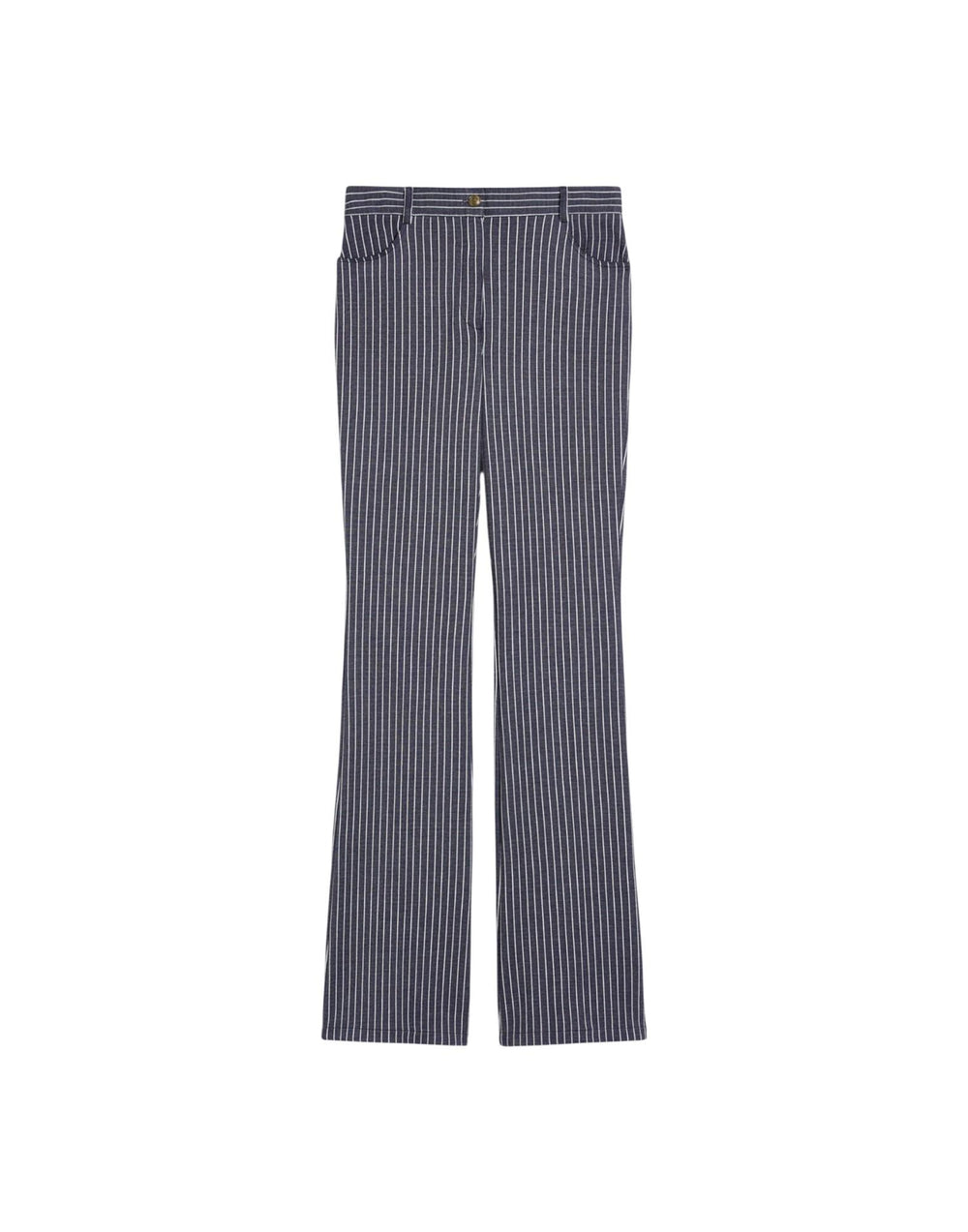 2611781116270 003 Pantaloni flare gessati 2611781116270 003 Pennyblack 