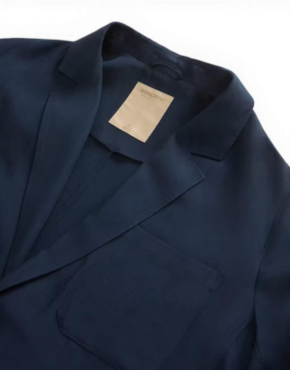 CFWWBL2000FRUT3043 3989 Lyocell Linen Blazer CFWWBL2000FRUT3043 3989 Woolrich 