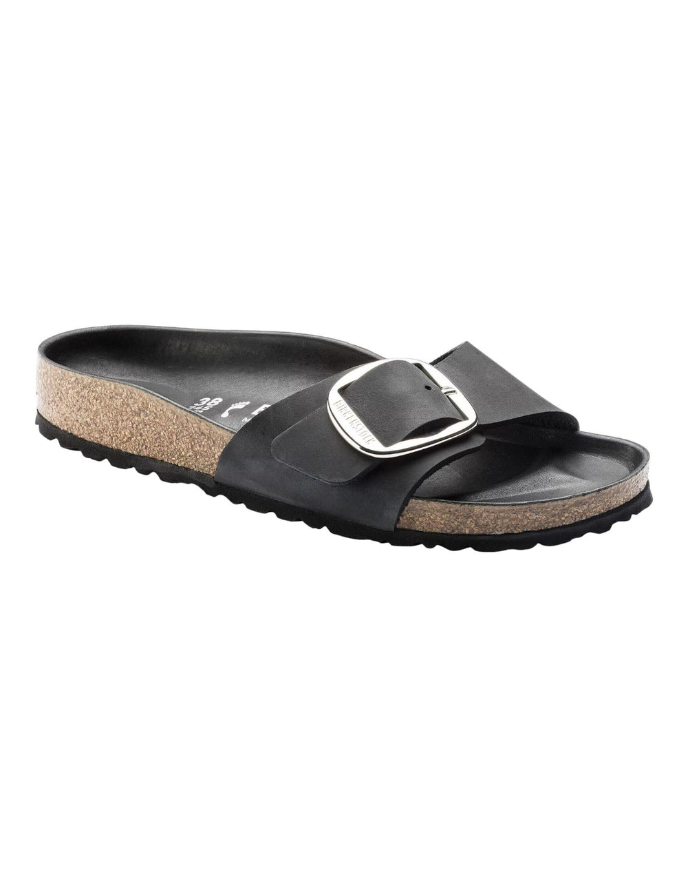 1006523 BLACK Madrid Big Buckle<BR/> 1006523 BLACK Birkenstock 
