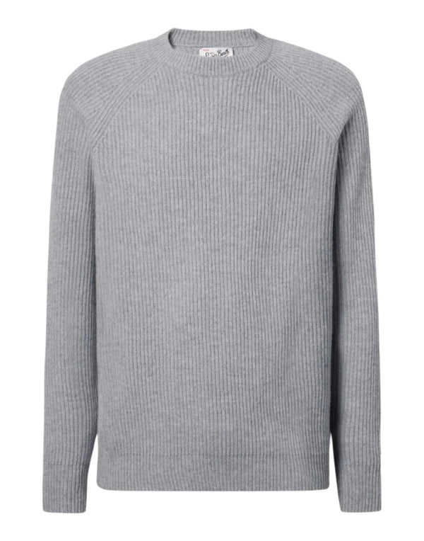 MARE003 15ML Crewneck Ribbed Knit MARE003 15ML MC2 Saint Barth 