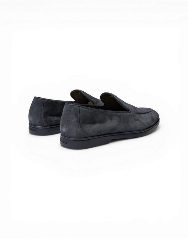 Doucal's Mocassino vaschetta Mocassino uomo blu immagine 4