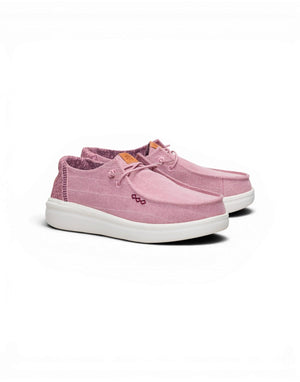 Hey Dude Wendy Rise Chambray Grid Mocassino donna rose purple immagine 2