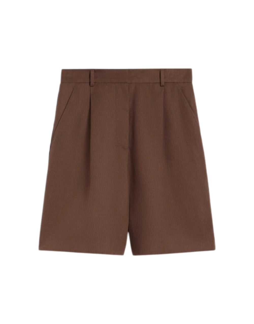 2615141022650 013 Bermuda in canvas cotone e lino 2615141022650 013 Weekend Max Mara 
