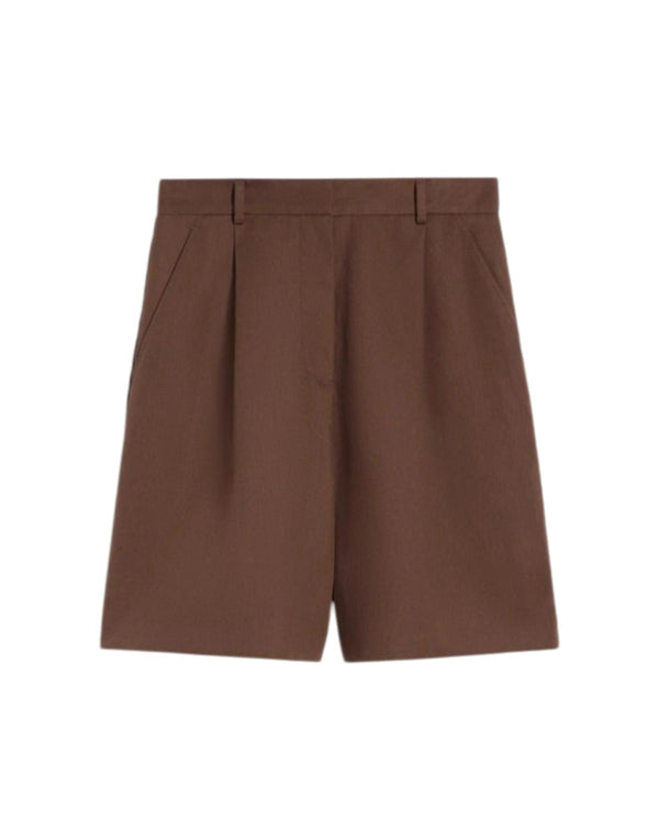 2615141022650 013 Bermuda in canvas cotone e lino 2615141022650 013 Weekend Max Mara 