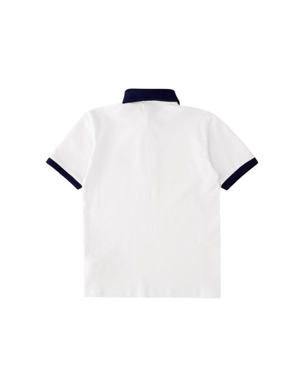 Roy Roger's Polo in cotone piquet T-shirt e Polo bambino bianco immagine 2