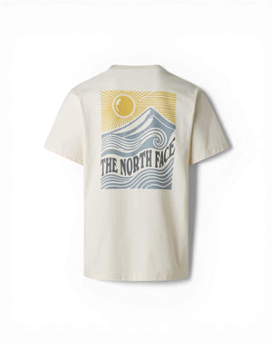 The North Face Mountain Escape Relaxed Graphic T-shirt uomo bianco immagine 2