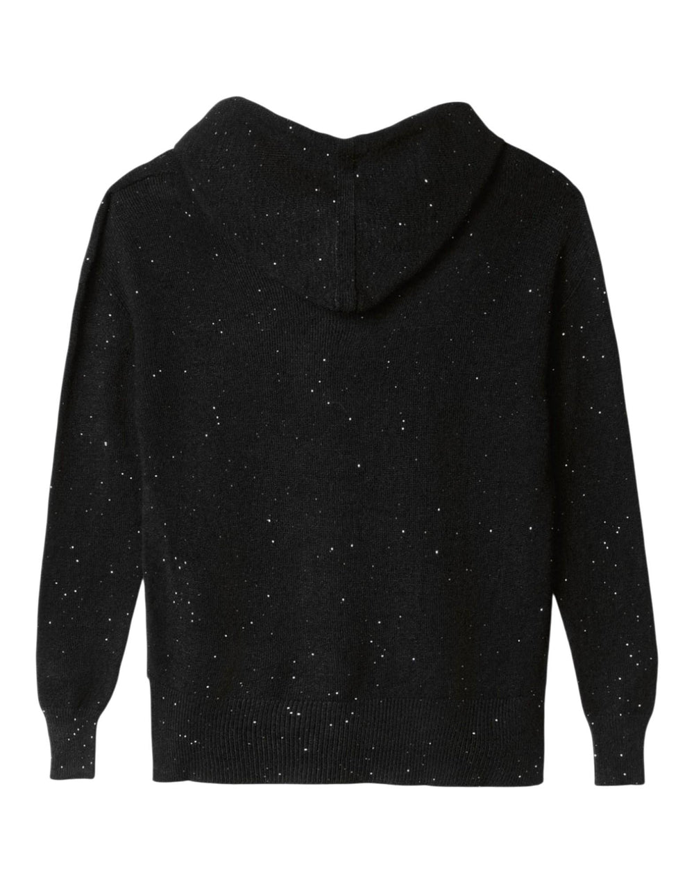 HMABW02310 NE01 Maglia con Cappuccio e Paillettes HMABW02310 NE01 Hinnominate 