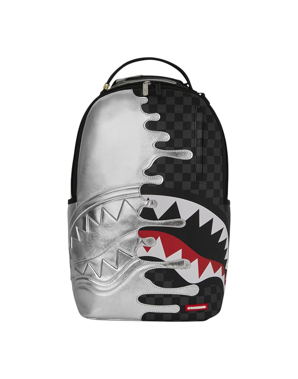 Sprayground Silver Side Drip Zaino uomo nero