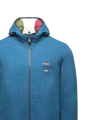 252FE2078UF00662 21315 Felpa Full-Zip 252FE2078UF00662 21315 Aeronautica Militare 