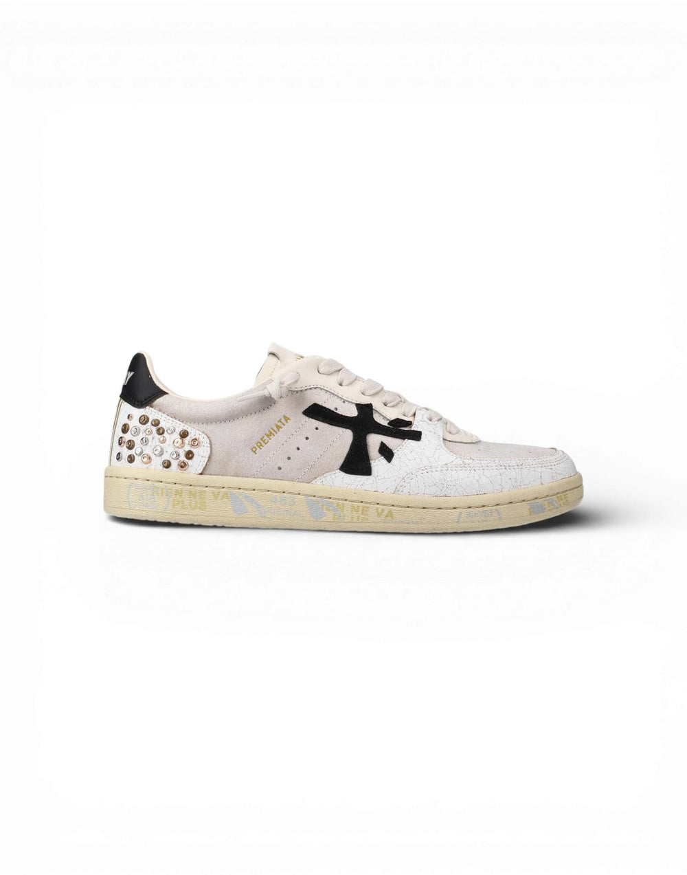 Premiata Bskt Clayd 7661 Sneaker donna bianco