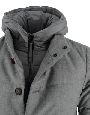 BJORN 436 Bolzano in Pura Lana con Piumino Tecnico<BR/> BJORN 436 Duno 