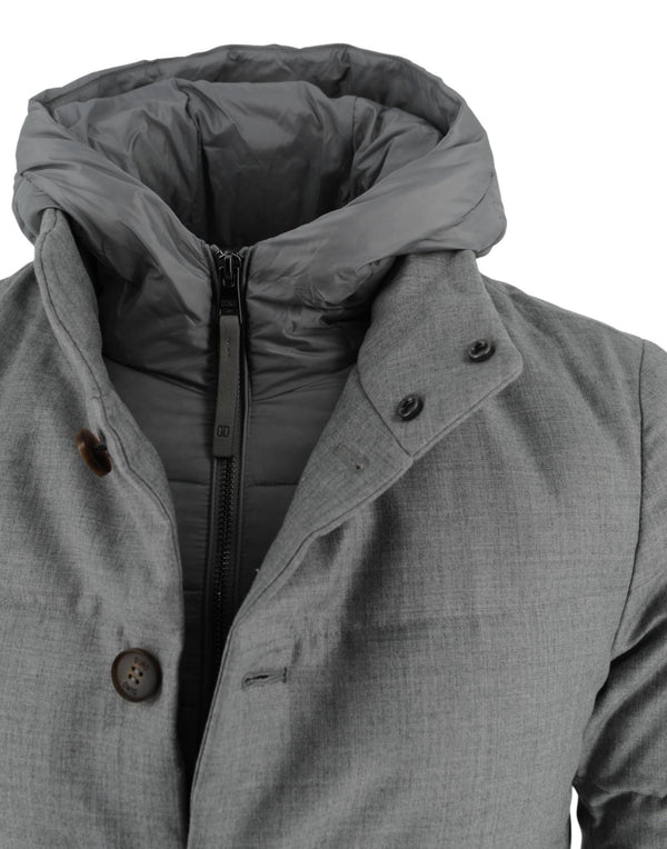 BJORN 436 Bolzano in Pura Lana con Piumino Tecnico<BR/> BJORN 436 Duno 