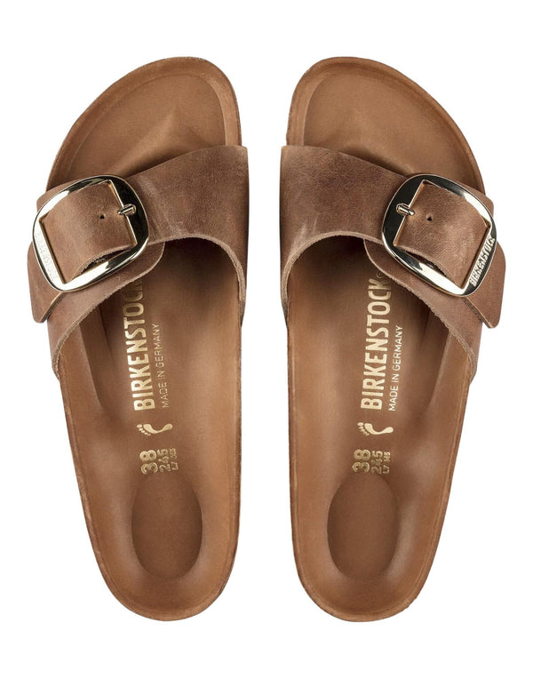 1006525 COGNAC Madrid Big Buckle<BR/> 1006525 COGNAC Birkenstock 