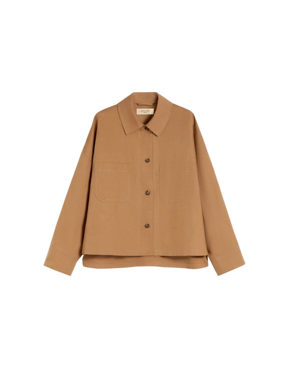 2615041082650 002 Giacca over in stuoia cotone e lino 2615041082650 002 Weekend Max Mara 