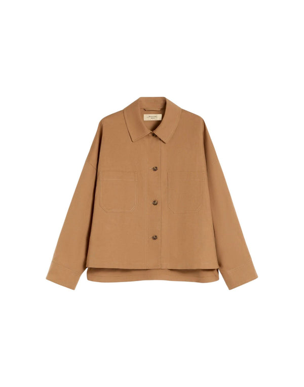 2615041082650 002 Giacca over in stuoia cotone e lino 2615041082650 002 Weekend Max Mara 