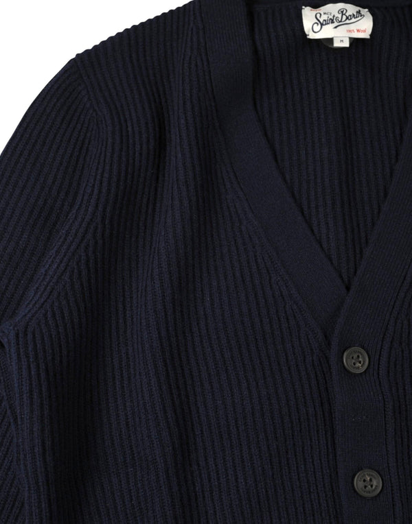 HERR004 62 Knit Jacket HERR004 62 MC2 Saint Barth 