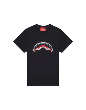 SP862BLK BK Scribble Embroidery Shark SP862BLK BK Sprayground 